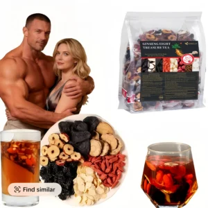 Zazse Ginseng Eight Treasure Herbal Tea – Natural Wellness Tea for Sleep Support, Detox & Body Balance – Premium Relaxation Herbal Blend